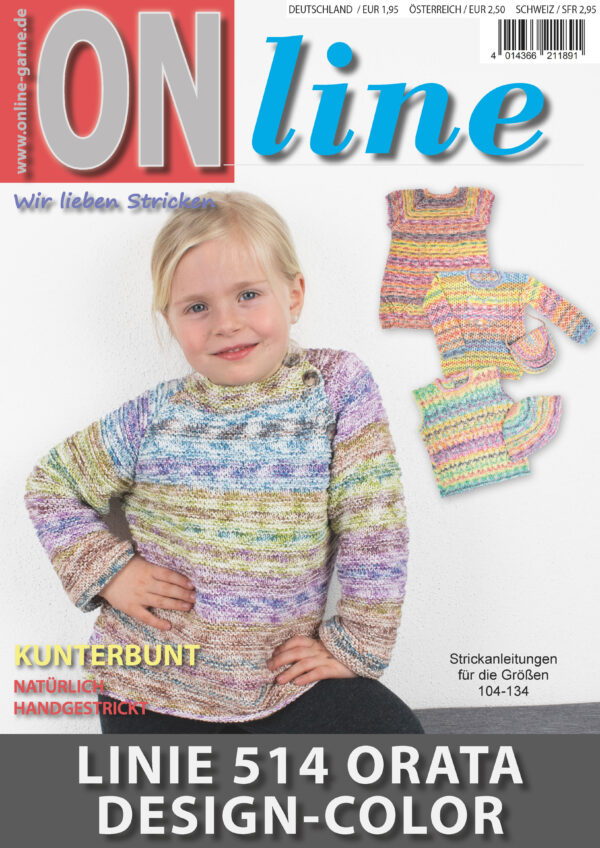 ONLine ANLEITUNGSPROSPEKT LINIE 514 ORATA DESIGN-COLOR