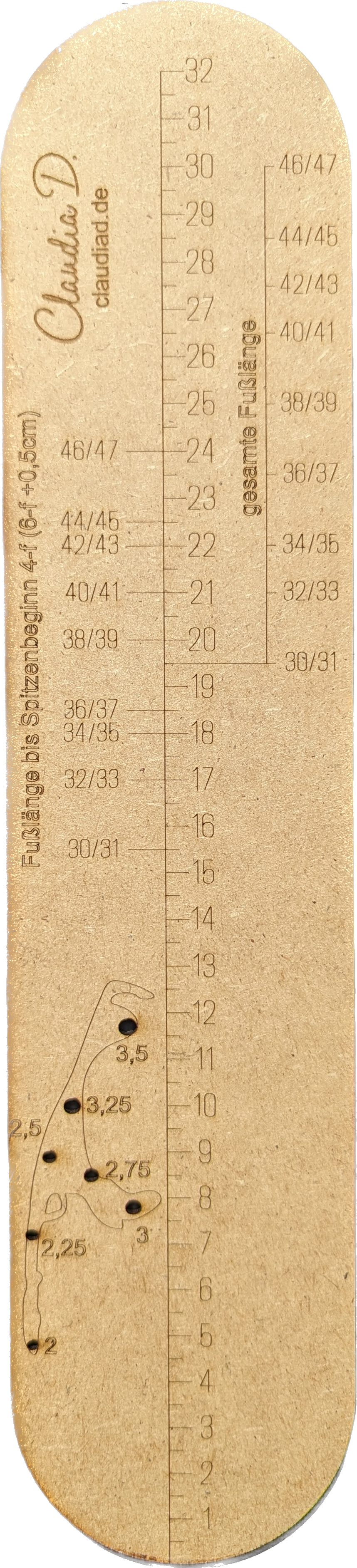 Claudia D. Claudia D. Sockenlineal