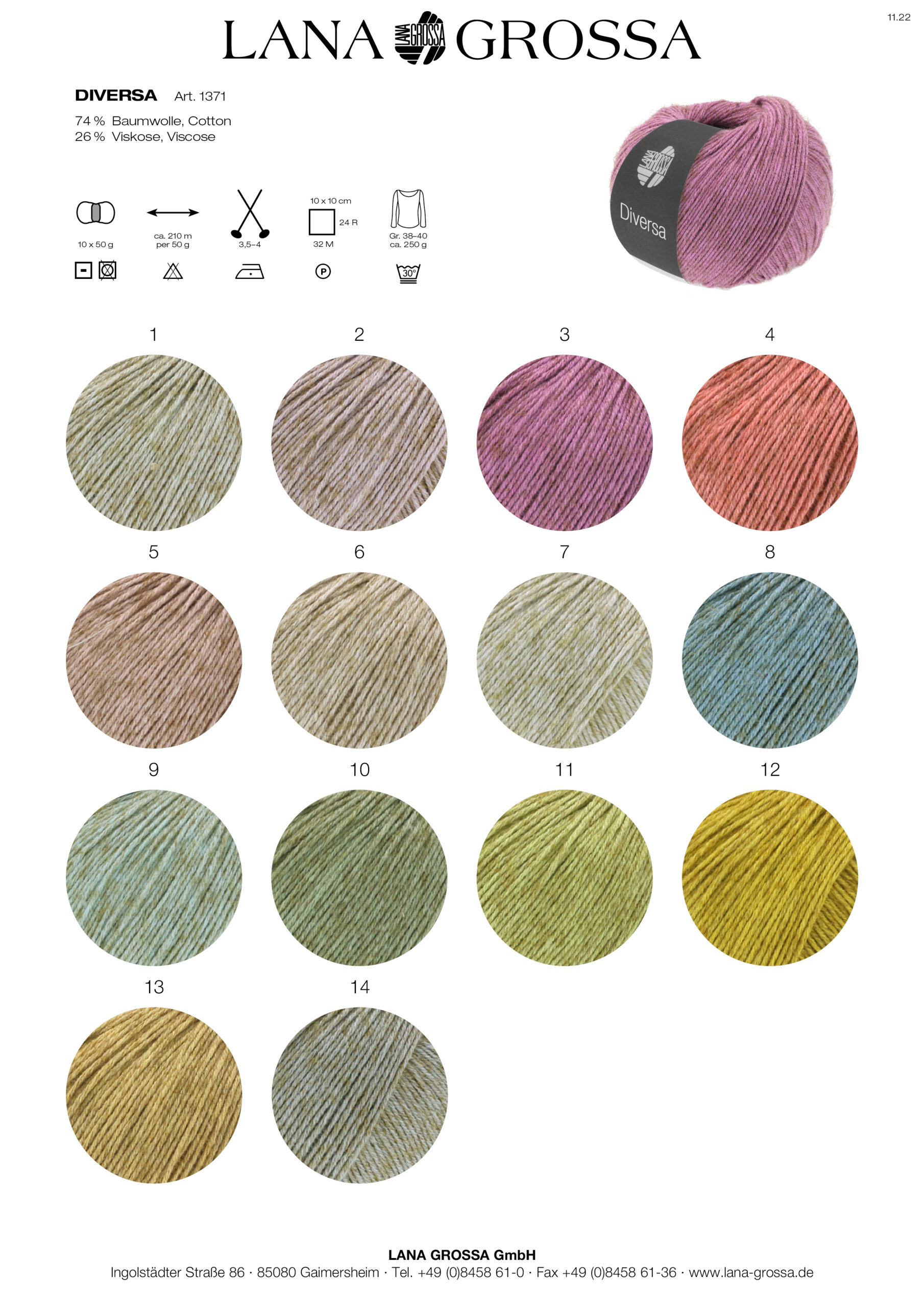 Lana Grossa DIVERSA/PRINT