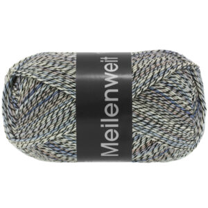 LANA GROSSA Mode mit Wolle Handels- und Vertriebs GmbH MW 100 DENIM MIX BLACK