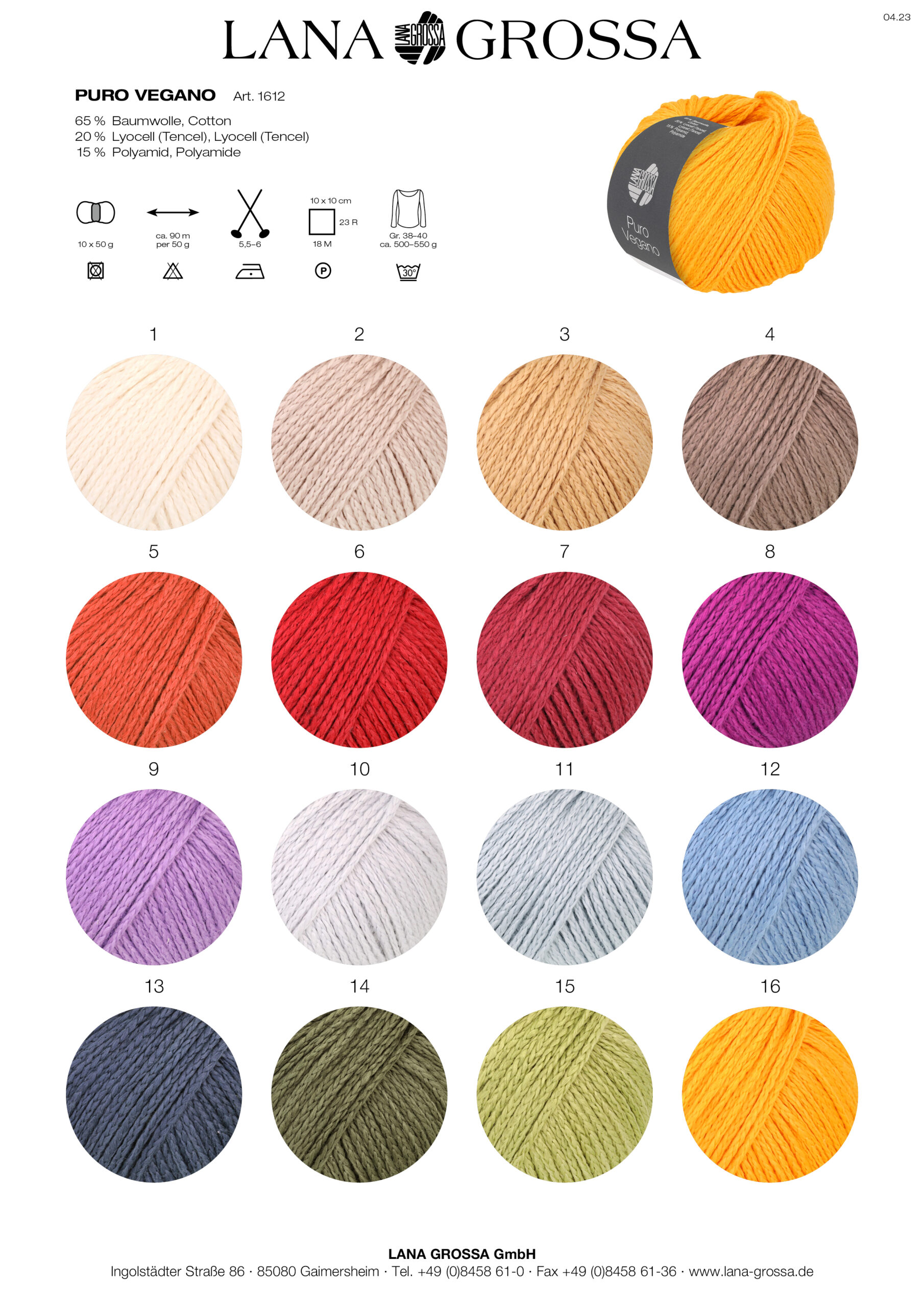 Lana Grossa PURO VEGANO