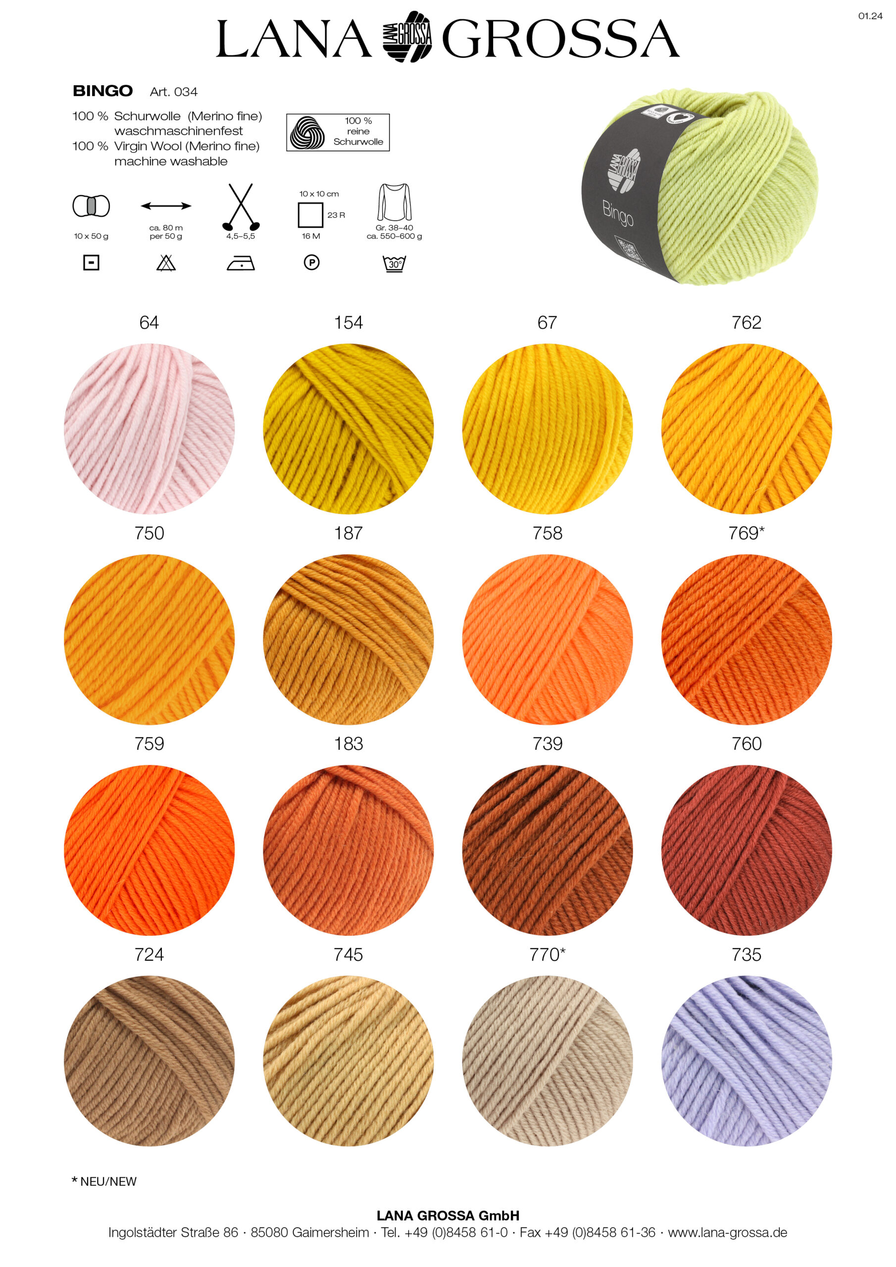 Lana Grossa BINGO