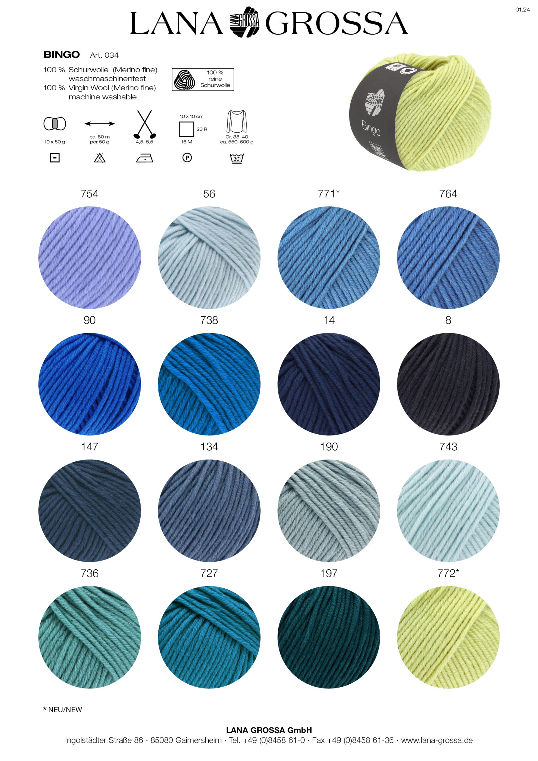 Lana Grossa BINGO