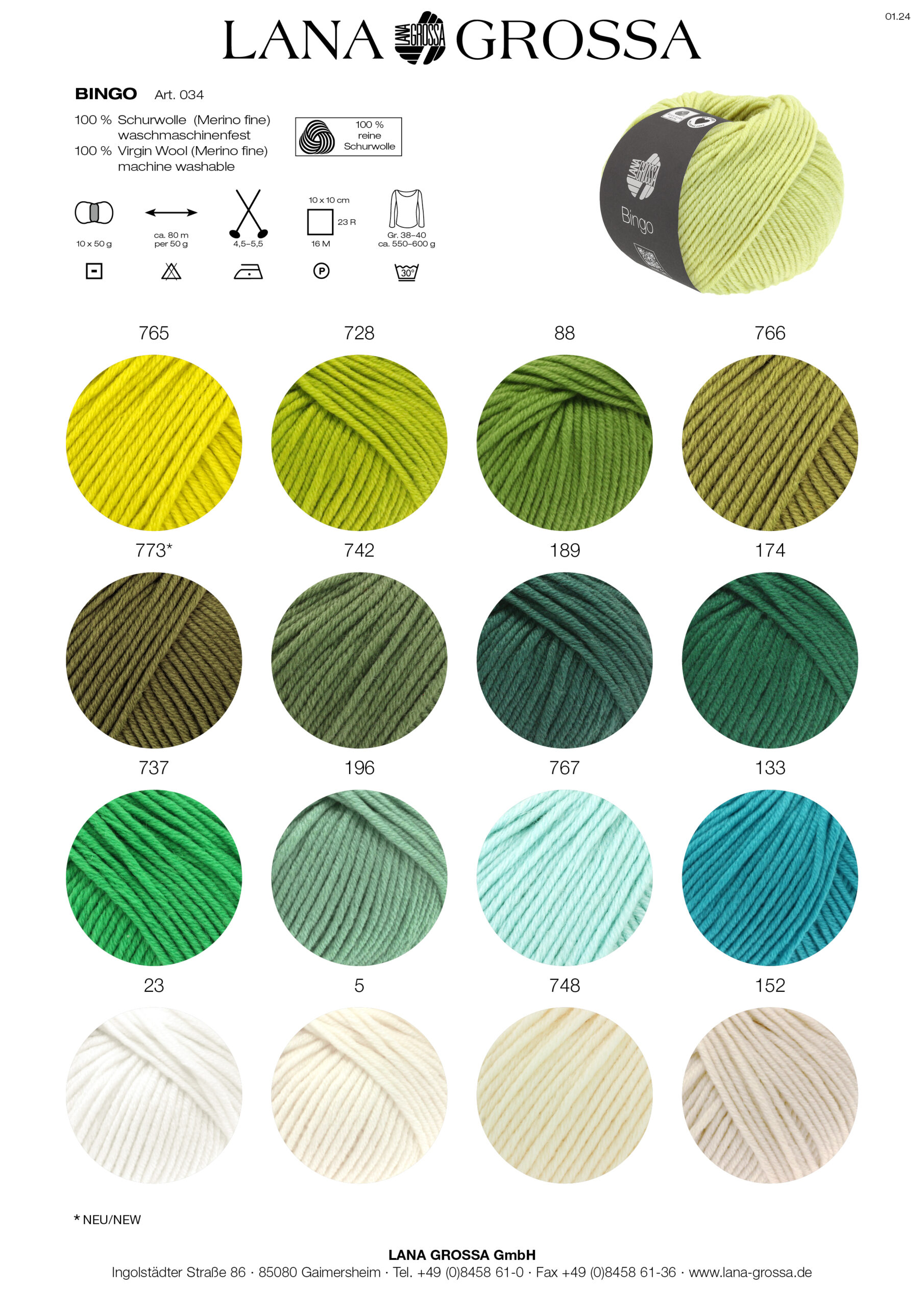 Lana Grossa BINGO
