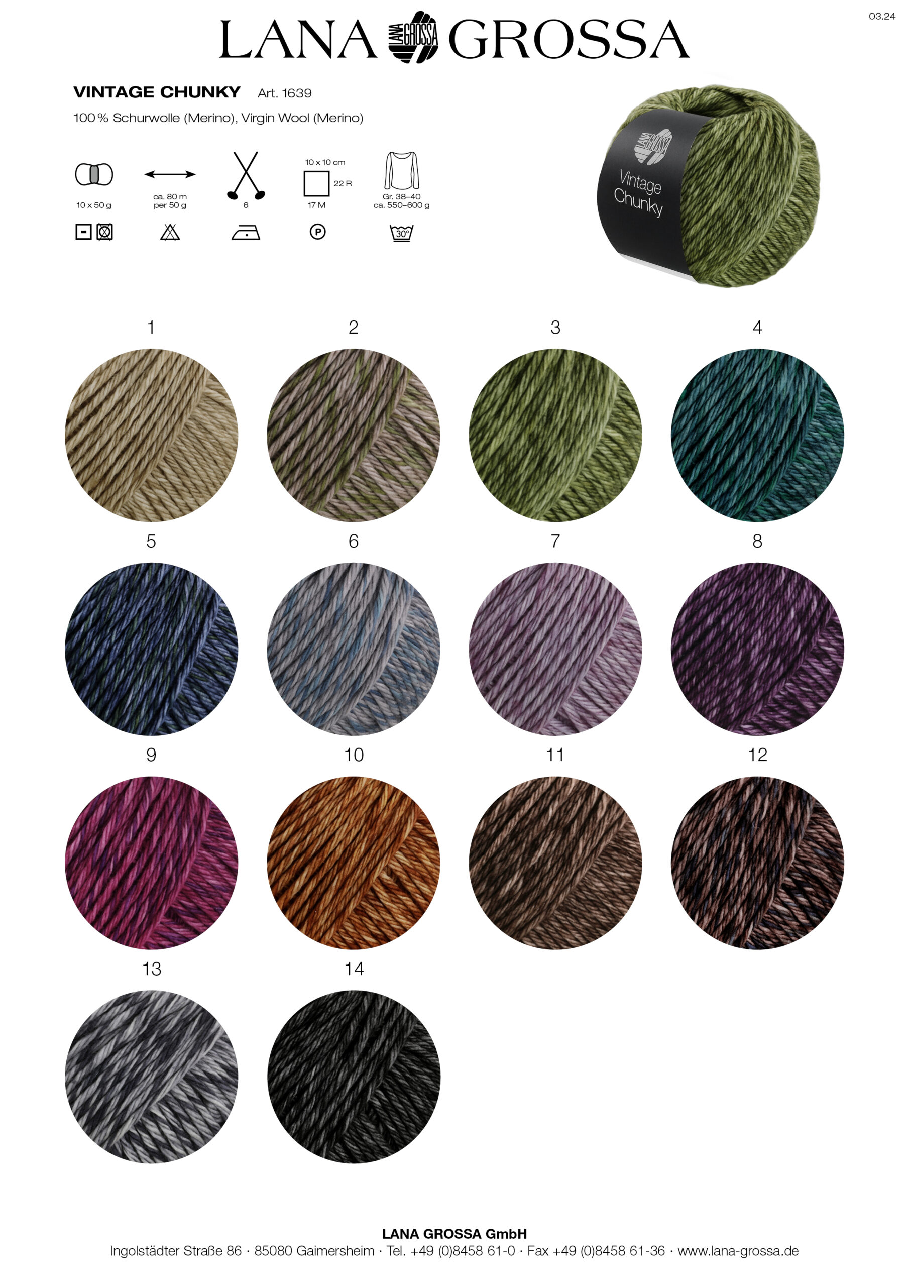 Lana Grossa VINTAGE CHUNKY