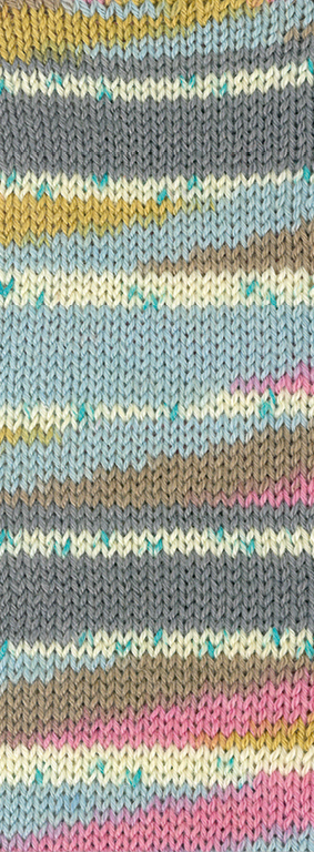 3388 Grau/Ecru/Türkis/Pistazie/Pastellblau/Taupe/ Nelkenrosa