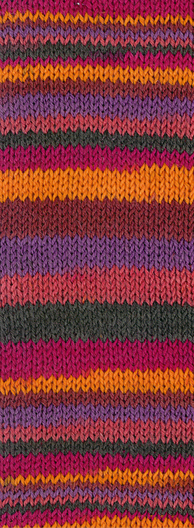 1805 Schwarzbraun/Bordeaux/Orange/Braunrot/ Violett/Tonrot