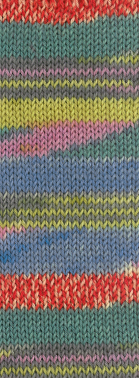 9635 Altrosa/Jade/Hell-/Enzianblau/Gelb/Graugrün/ Ecru/Terrakotta